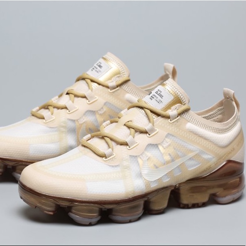 Nike Air Vapormax 2019 - Gold - Sz 7.5